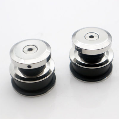 Porte coulissante en verre double de 10-12 mm d'épaisseur pour bureau