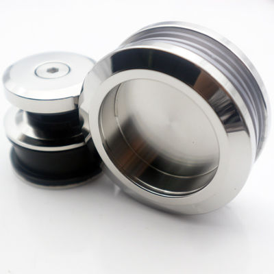 Porte coulissante en verre double de 10-12 mm d'épaisseur pour bureau