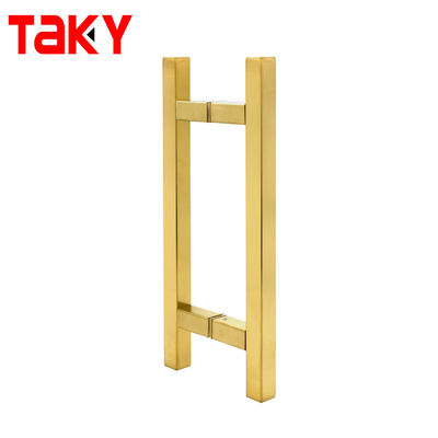 TK-H003 Poignée de porte en acier de luxe avec finition en tranche et design satiné / poli avancé