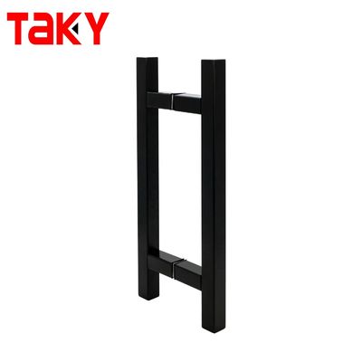 Poignée de porte principale en design de luxe en acier inoxydable 304 et taille 200*200*19*1,0 mm