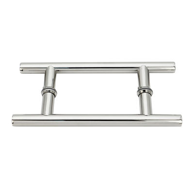 16" porte coulissante en forme de H pour portes à double face chrome