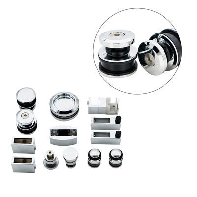 Components de porte coulissante de douche en acier inoxydable 304 pour accessoires de salle de douche de style moderne