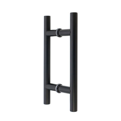 Grade commercial 304 en acier inoxydable Modern Wardrobe Pull Handle avec finition noire mate