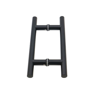 Grade commercial 304 en acier inoxydable Modern Wardrobe Pull Handle avec finition noire mate