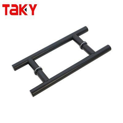 Grade commercial 304 en acier inoxydable Modern Wardrobe Pull Handle avec finition noire mate