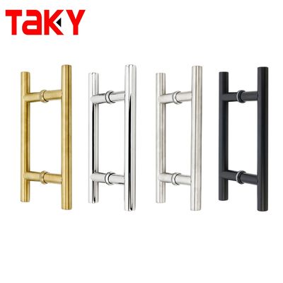 Grade commercial 304 en acier inoxydable Modern Wardrobe Pull Handle avec finition noire mate