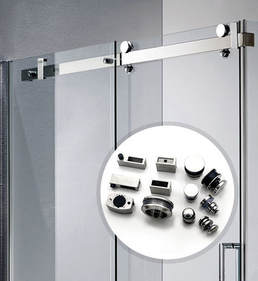 Douche à main Jets arrière Douche supérieure PSS Finition Porte coulissante matériel pour salle de douche