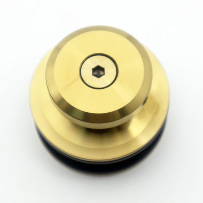 Sliding Golden Bathroom Fittings Accessories Kit pour la porte en satin/polonais/matte finition noire