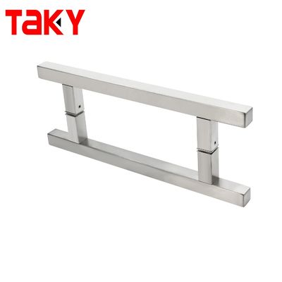 Design moderne style en acier inoxydable douche coulissante porte en verre poignées de tir pour l' hôpital