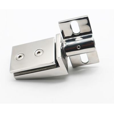 Charnière de porte de douche en verre à usage durable en satin/polonais/noir/or/bronze