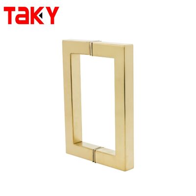 Design moderne 304 porte en acier inoxydable Poignées de fenêtre pour salle de douche Porte en verre