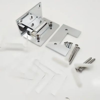 Coupe de la porte de salle de bains en laiton massif Garniture de salle de douche pour verre fixe 10-12 mm