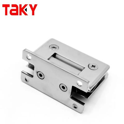 90 degrés en acier inoxydable Polissage Soft Close Shower Screen Hinges de porte en verre