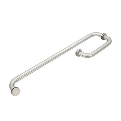 18*8 pouces en acier inoxydable 304 poignée de traction porte coulissante en verre poignée de douche pour salle de bain moderne