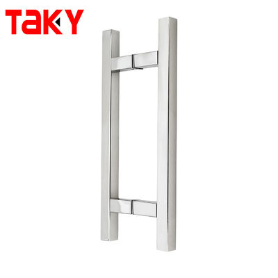 Design chinois style CP Finition H commerciaux Manche pour douche coulissante sans cadre Manches de porte en verre