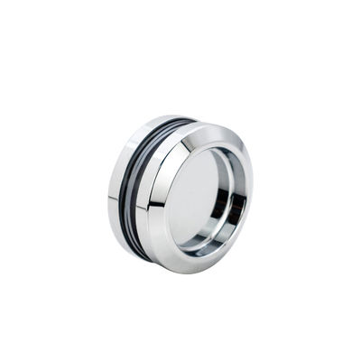 Porte coulissante en verre à poignée ronde de 58 mm