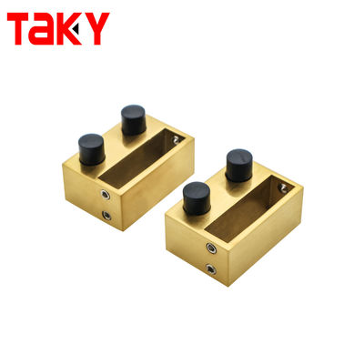 Design moderne bar double tuyau sans cadre Ss304 8-12mm douche raccords de porte coulissante