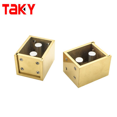 Design moderne bar double tuyau sans cadre Ss304 8-12mm douche raccords de porte coulissante