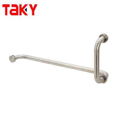 Style de design chinois en acier inoxydable salle de douche poignée de porte en verre pour poignée de porte