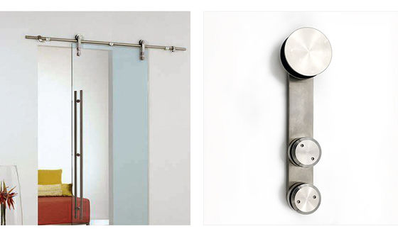 Dispositifs de porte coulissante en verre pour douche à plateau en céramique sans cadre