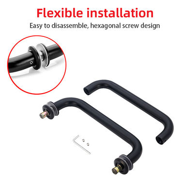 Style de conception moderne poignée verticale en acier inoxydable pour la porte de douche et la porte principale