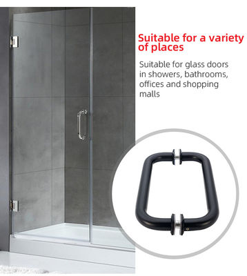 Style de conception moderne poignée verticale en acier inoxydable pour la porte de douche et la porte principale
