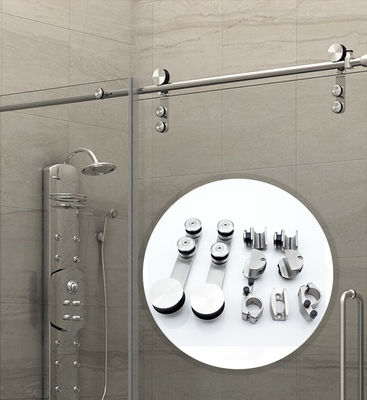 Plateau en verre de 12 mm Taky Système de salle de bain ronde Matériel Porte coulissante en verre Accessoire Kit de salle de douche