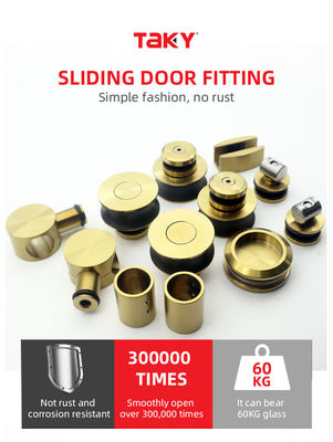 Système de porte coulissante Hardware hautement résistant à la corrosion et fonctionnement en douceur