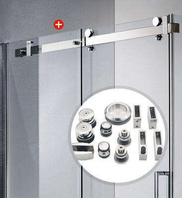 Porte de grange droite et kit de matériel pour la compétition dans le style de conception moderne