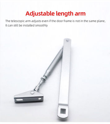 Fermeture de porte coulissante automatique en alliage d'aluminium sûr et durable pour les applications standard