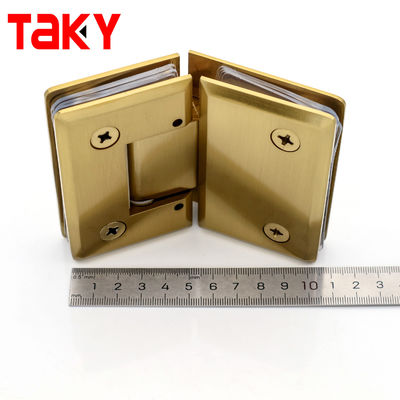 Charnières en verre carré 135 Charnière pour écran de douche Charnière auto-fermant pour porte de douche