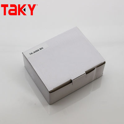 Charnière de porte de douche en verre brossé à 180 degrés, style Morden