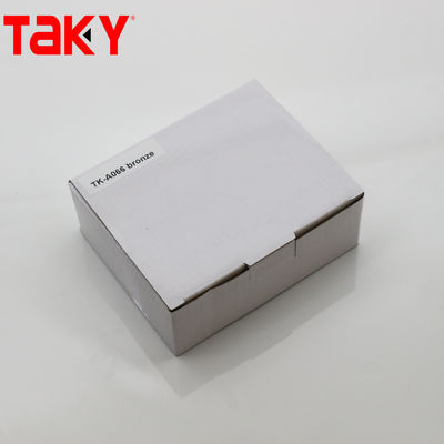 Accessoires de quincaillerie de salle de bain 180 degrés en acier inoxydable en verre, pinceau de porte de douche, charnière