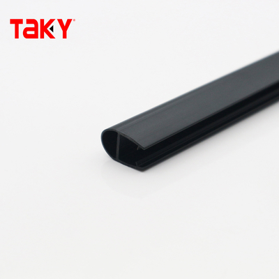 Joint d'étanchéité de porte de douche en PVC transparent de 10 mm, étanche