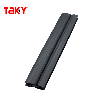 Bande d'étanchéité transparente en PVC pour porte de douche, fond clair, 8-10mm, résistante aux intempéries