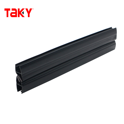 Bande d'étanchéité transparente en PVC pour porte de douche, fond clair, 8-10mm, résistante aux intempéries