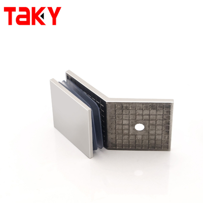 Braquette de serrage en verre en acier inoxydable de 135 degrés pour verre de 8 à 12 mm