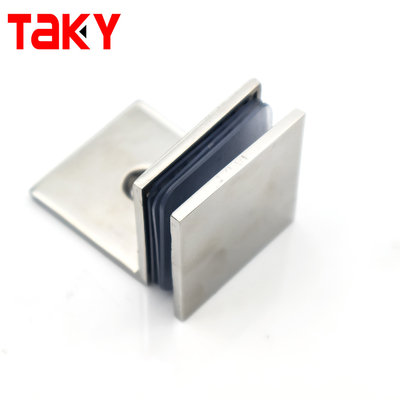 Pince d'angle en verre sans cadre en acier inoxydable 316 pour portes de douche de 8 à 12 mm
