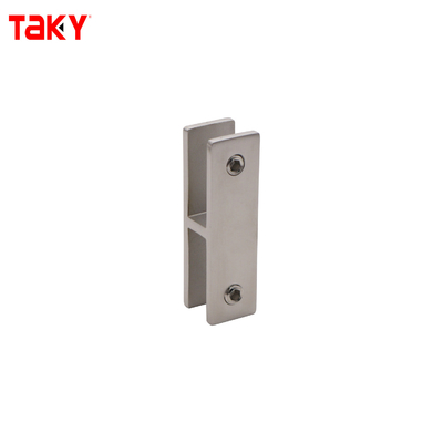 Clampe à grille en verre sans cadre en acier inoxydable à 180 degrés