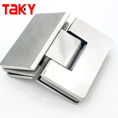 Charnière de porte de douche à 135 degrés pour écran de verre carré, à fermeture automatique