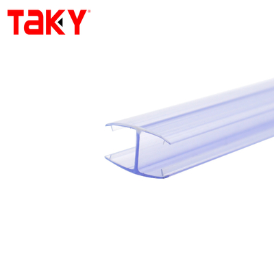 Douche coulissante porte vitrée sans cadre PVC bande d'étanchéité imperméable