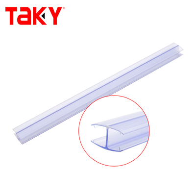 Douche coulissante porte vitrée sans cadre PVC bande d'étanchéité imperméable