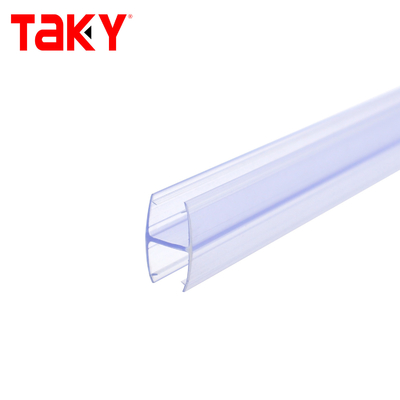 Douche coulissante porte vitrée sans cadre PVC bande d'étanchéité imperméable