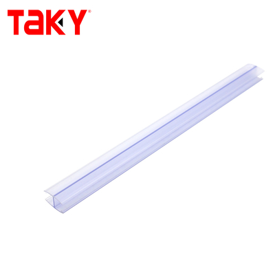 Douche coulissante porte vitrée sans cadre PVC bande d'étanchéité imperméable