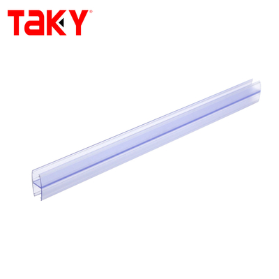 Douche coulissante porte vitrée sans cadre PVC bande d'étanchéité imperméable