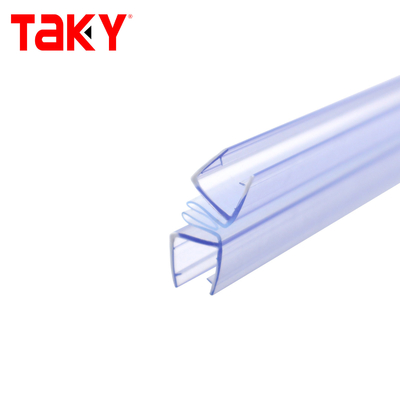 Salle de douche de style moderne PVC bande de porte de verre étanche bande de joint