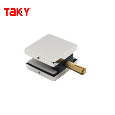 Pince de verre à mur invisible à vis cachée pour paroi de douche en verre à 0 degré