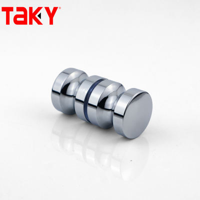 Poignée de porte ronde porte de douche en verre poignée de porte pour douche coulissante sans cadre porte en verre