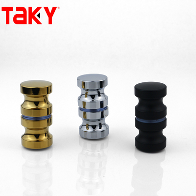 Poignée de porte ronde porte de douche en verre poignée de porte pour douche coulissante sans cadre porte en verre