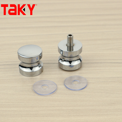 Poignée de porte ronde porte de douche en verre poignée de porte pour douche coulissante sans cadre porte en verre